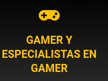 gamer y especialistas en gaming